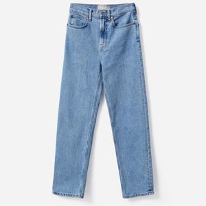 Everlane Way-High Organic Cotton Jeans - Light Indigo - Regular Length